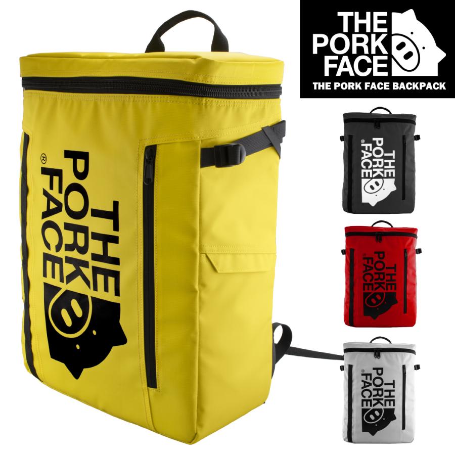 THE PORK FACE ポークフェイス バックパック リュック ボックス リュックサック デイパック ヒューズ メンズ レディース フランク三浦 | 