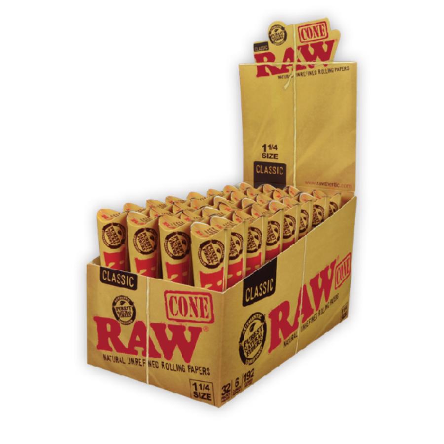 メール便可 RAW CLASSIC 1 1/4 CONE コーン プレロール ペーパー メール便可 RAW CLASSIC 1 1/4 CONE コーン プレロール ペーパー