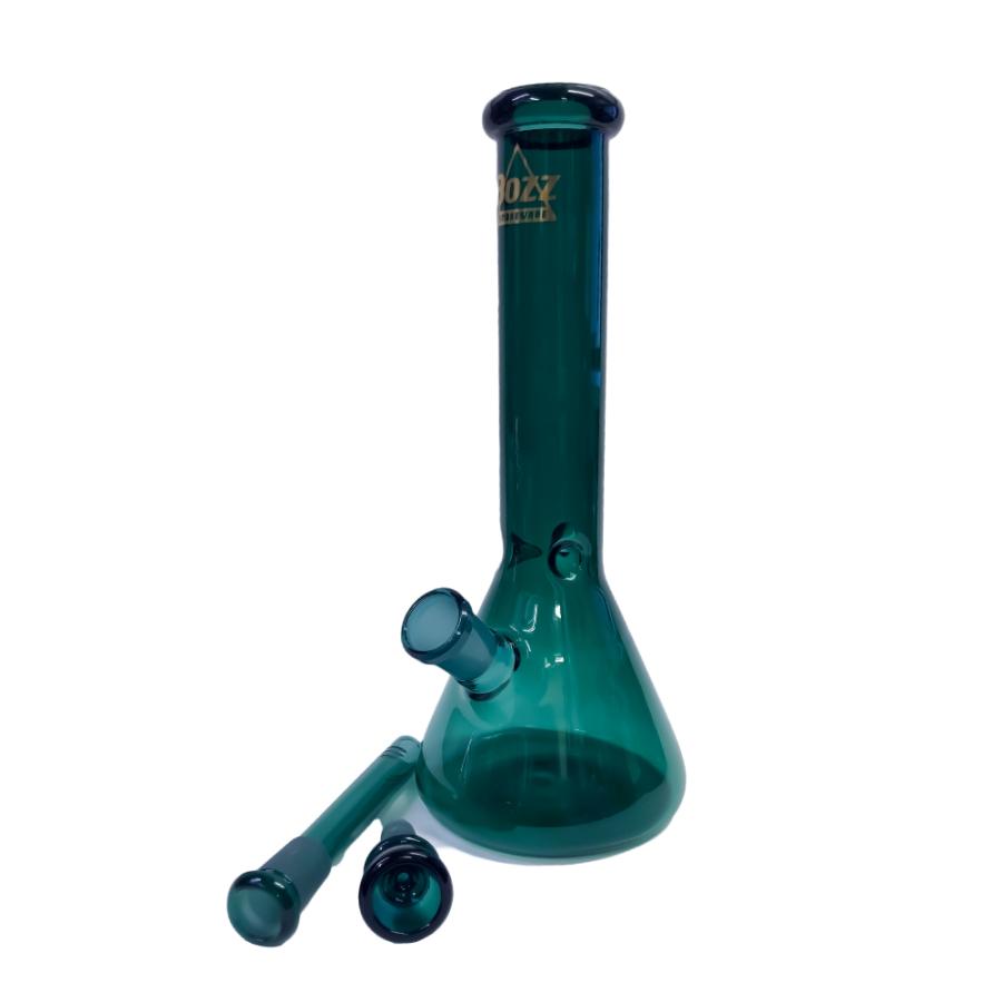 喫煙具 ガラスボング BOZZ ティールグリーンビーカー Glass Beaker