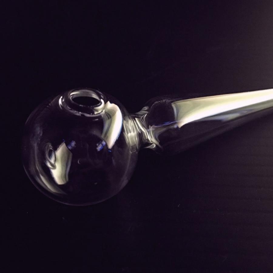 ハーブ10、Wax6、ガラパイセット メール便可 喫煙具 BOZZ カラーワンヒッター ガラスパイプ