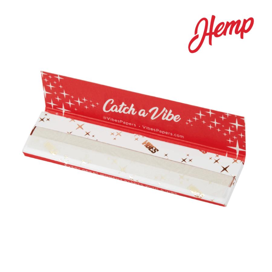 メール便可 VIBES rolling papers HEMP king size ヘンプ