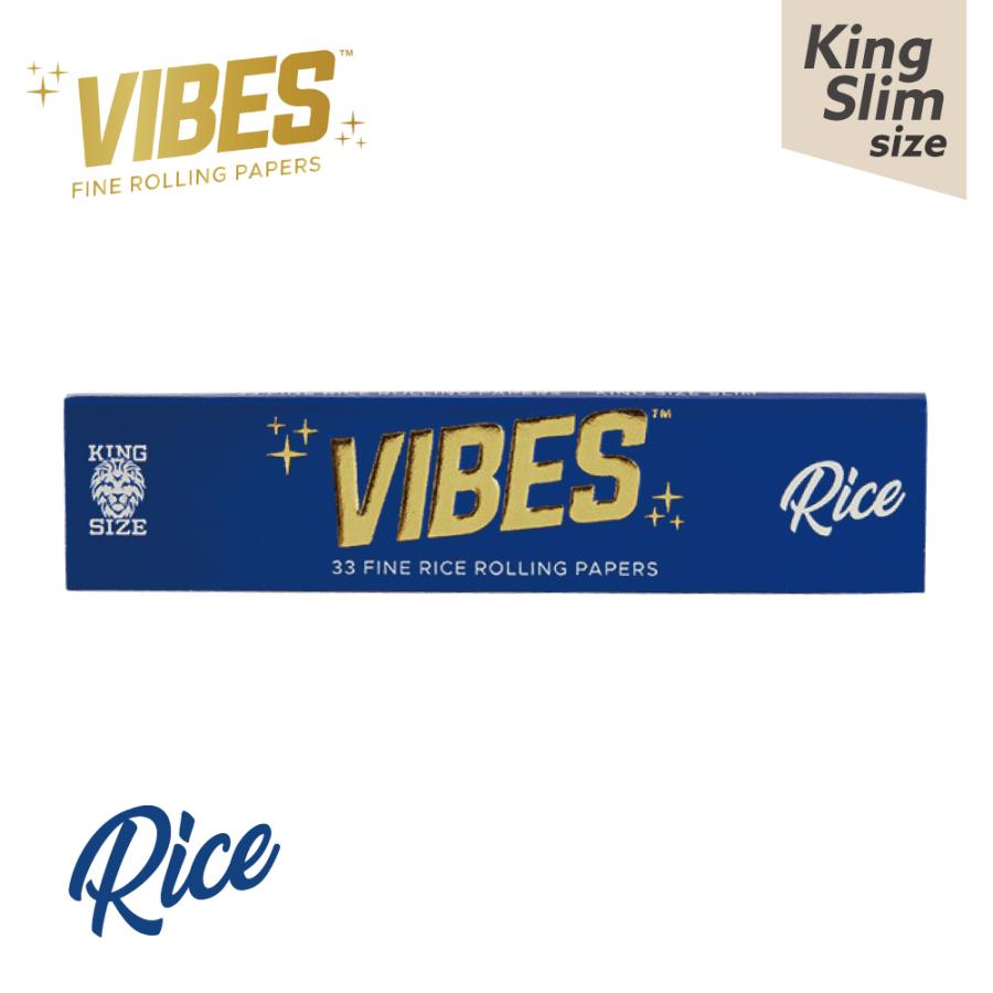 メール便可 VIBES rolling papers RICE king size ライス メール便可 VIBES rolling papers RICE king size ライス