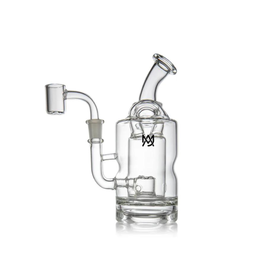 喫煙具 MJ Arsenal ワックス用ガラスミニボング (Turbine) クオーツ