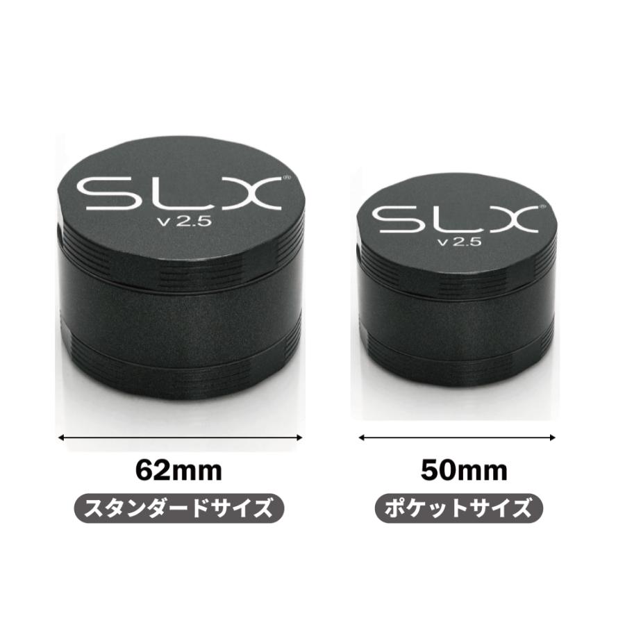 喫煙具 SLX グラインダー スタンダードサイズ 62mm Grinder v2.5