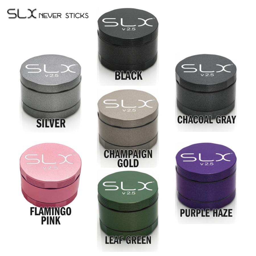 喫煙具 SLX グラインダー スタンダードサイズ 62mm Grinder v2.5 