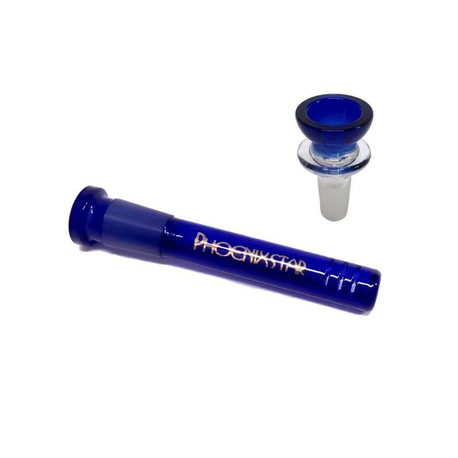 船形ボング　希少品 喫煙具 ボング PHOENIX STAR ダウンステム・火皿セット 14mm