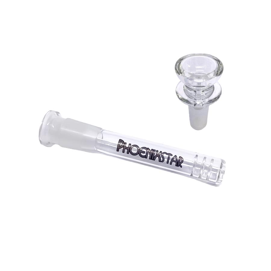 喫煙具 ボング PHOENIX STAR ダウンステム・火皿セット 14mm