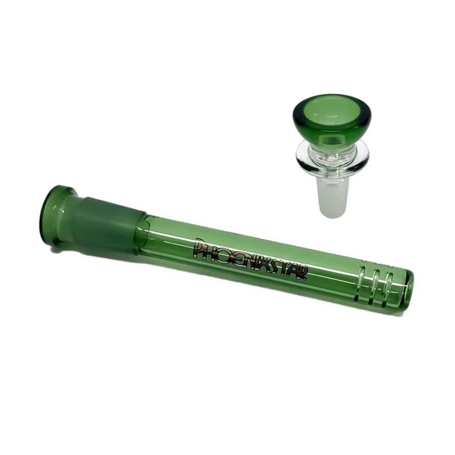 喫煙具 ボング PHOENIX STAR ダウンステム・火皿セット 14mm