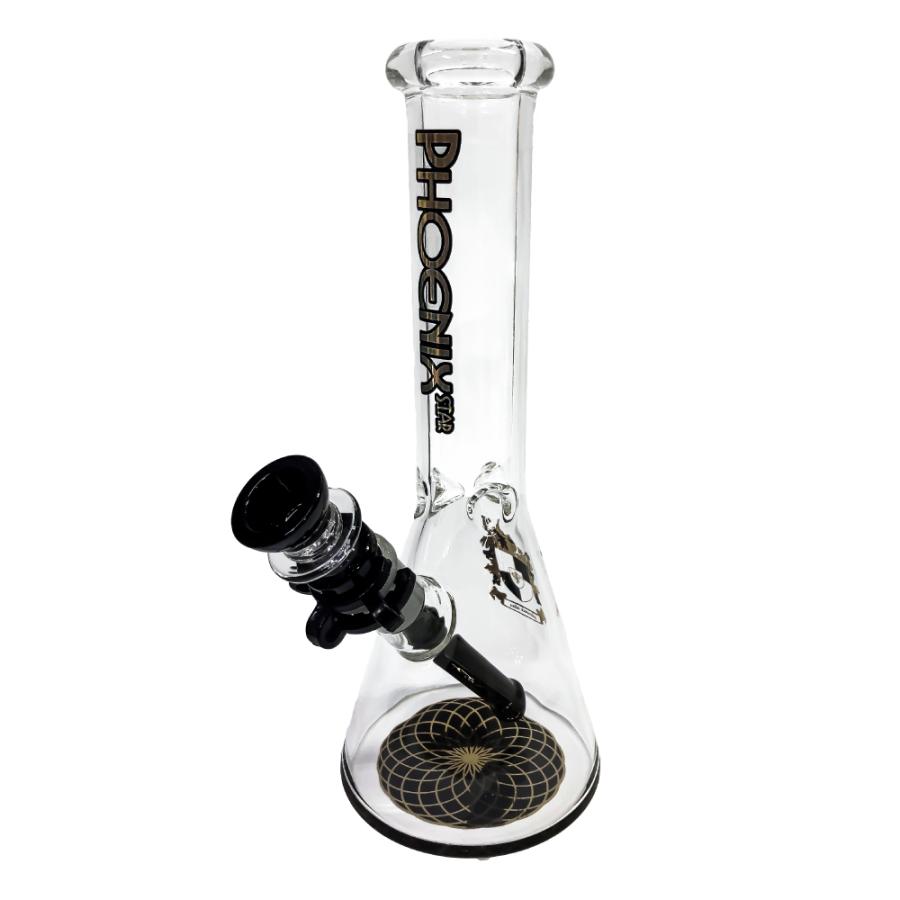 喫煙具 ガラスボング PHOENIX STAR ビーカークリップボング 25cm