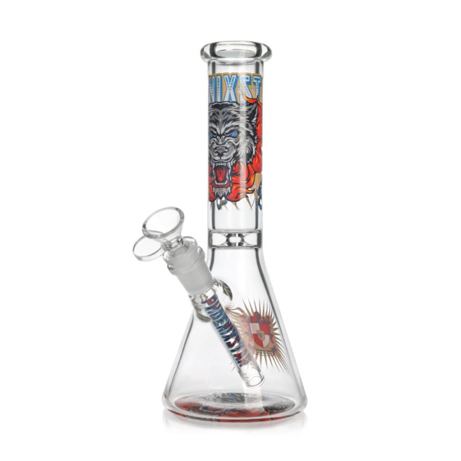喫煙具 ガラスボング PHOENIX STAR ワイルドウルフボング Glass Bong