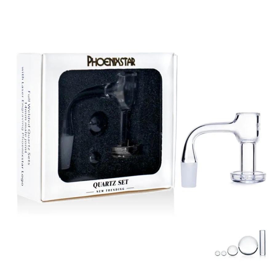 喫煙具 ワックス用火皿 クオーツバンガー (set3) PHOENIX STAR 14mm