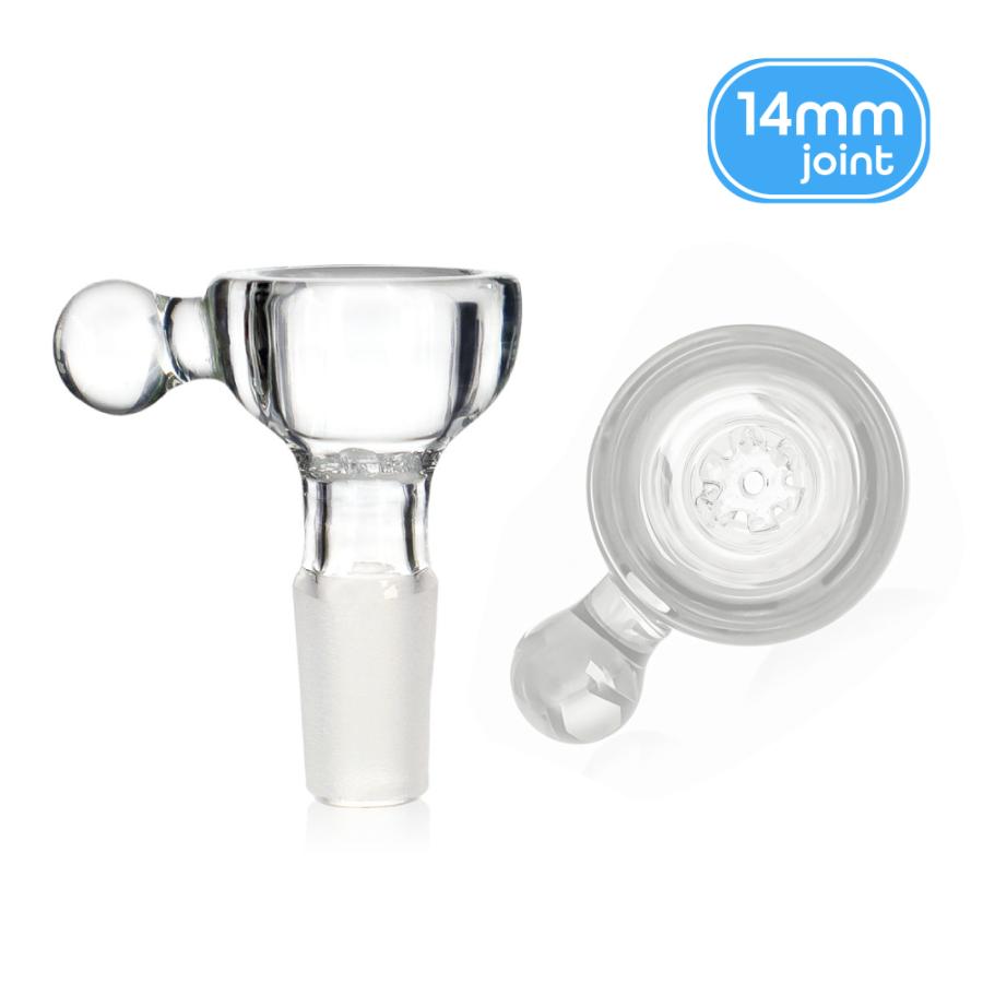 喫煙具 ボング 火皿 ドット・ハニカムスクリーン 14mm ジョイント 交換用パーツ glass bowl | 