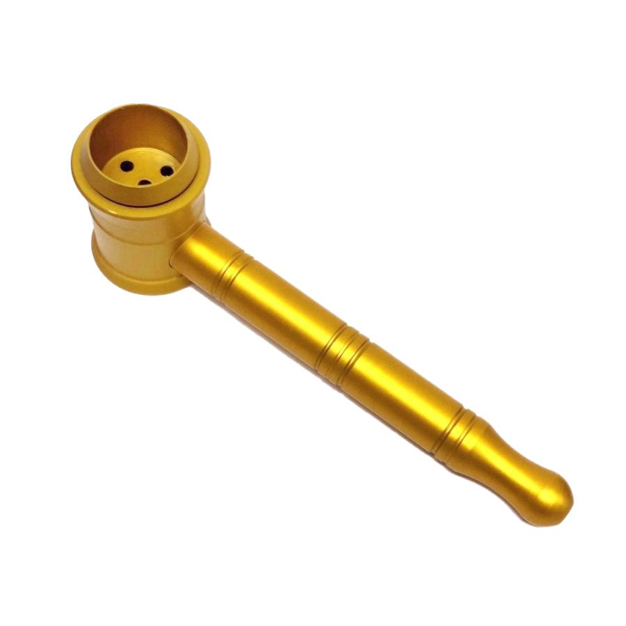 メール便可 喫煙具 ハンマー・ダブルスクリーン メタルパイプ 9.5cm