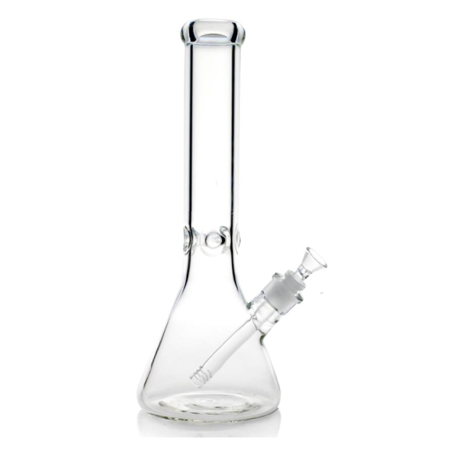 喫煙具 ガラスボング ヘビークリアビーカーボング 32cm Beaker Glass
