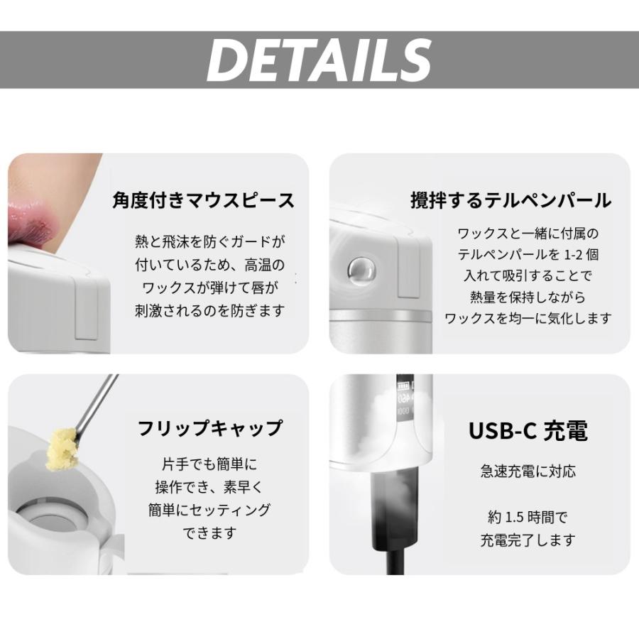 ヴェポライザー Yocan BLACK POCKET ワックス専用 ヨーキャン 喫煙具