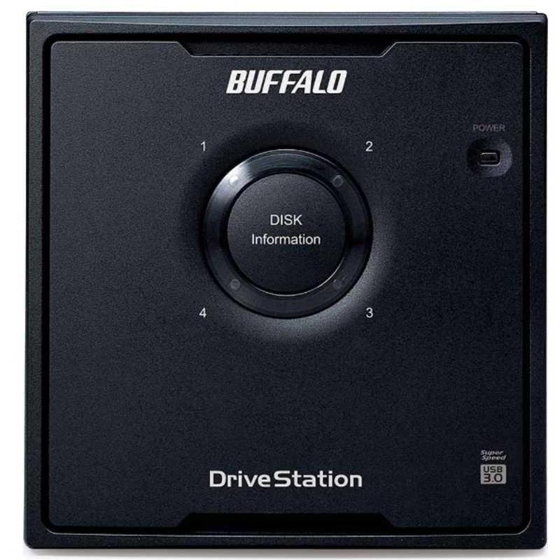 BUFFALO ドライブステーション 外付けHDD 4ドライブモデル 「8TB」 HD-QL8TU3R5J 15倍ポイント｜gratiashopping｜02