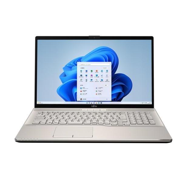 ノートパソコン FMV LIFEBOOK NH90H1 シャンパンゴールド FMVN90H1G ［17.3型 Windows11… 15倍ポイント｜gratiashopping｜03