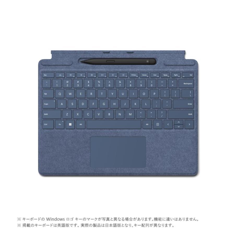 マイクロソフト Surface Pro スリムペン2付き Signatureキーボード(サファイア) 8X6-00115 15倍ポイント｜gratiashopping｜02