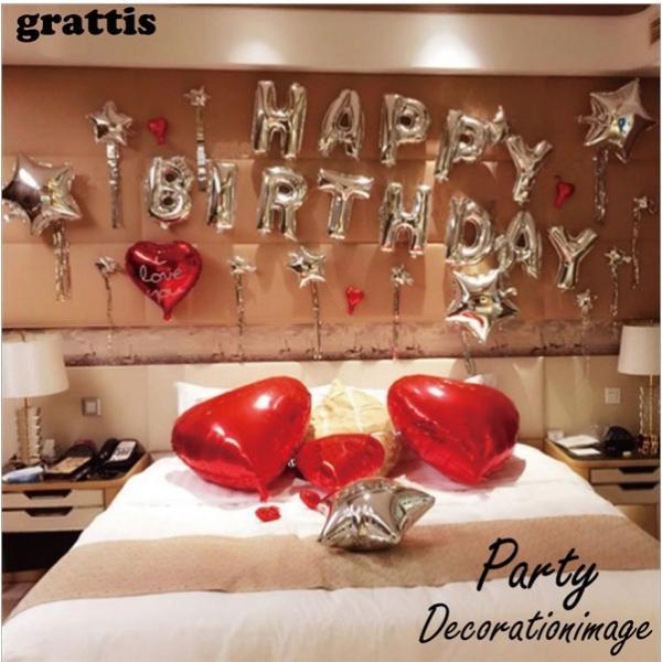 誕生日 パーティー 飾り 飾り付け バルーン ハッピーバースデー 100days 100日 バースデー 1歳 2歳 男 女 セット 風船 ガーランド 数字 happy birthday |  | 03