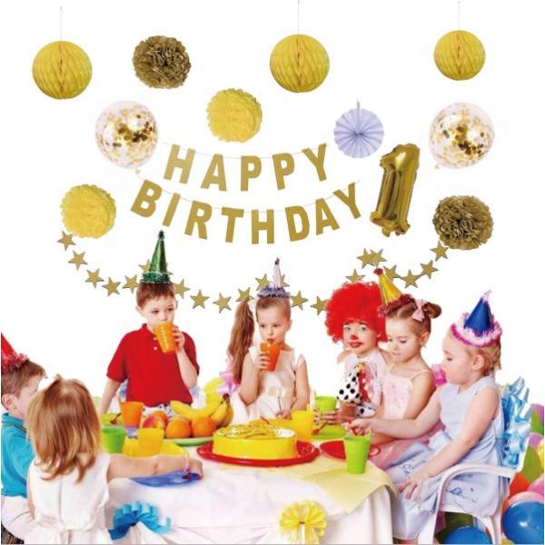 [ハーフ&100日対応] 選べる4色 誕生日 パーティー 飾り 飾り付け バルーン ハッピーバースデー ハーフバースデー 100days 100日 バースデー 1歳 2歳 男 女 |  | 04