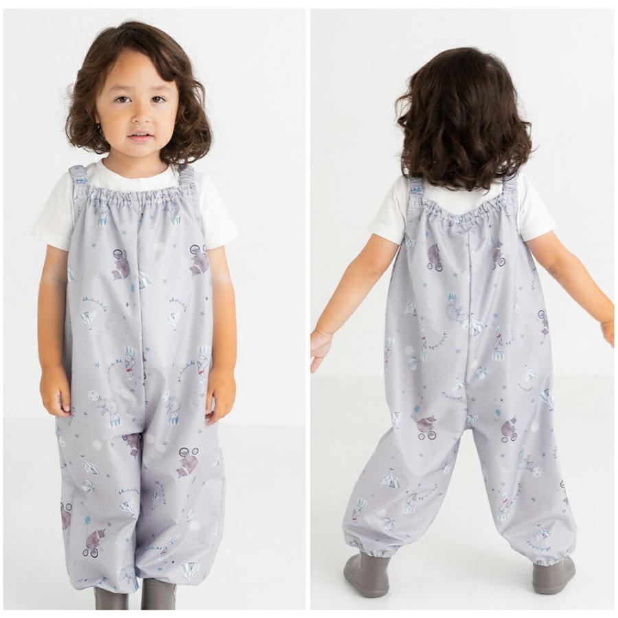 プレイウェア 女の子 90 100 撥水 防水 夏 通気性 赤ちゃん 子供用 キッズ サイズ調節 ベビー プレイウエア 防水 プレーウェア |  | 10