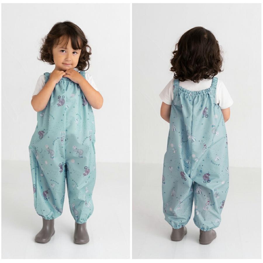 プレイウェア 女の子 90 100 撥水 防水 夏 通気性 赤ちゃん 子供用 キッズ サイズ調節 ベビー プレイウエア 防水 プレーウェア |  | 14