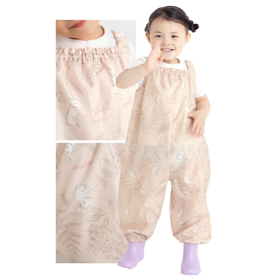 プレイウェア 女の子 90 100 撥水 防水 夏 通気性 赤ちゃん 子供用 キッズ サイズ調節 ベビー プレイウエア 防水 プレーウェア |  | 15