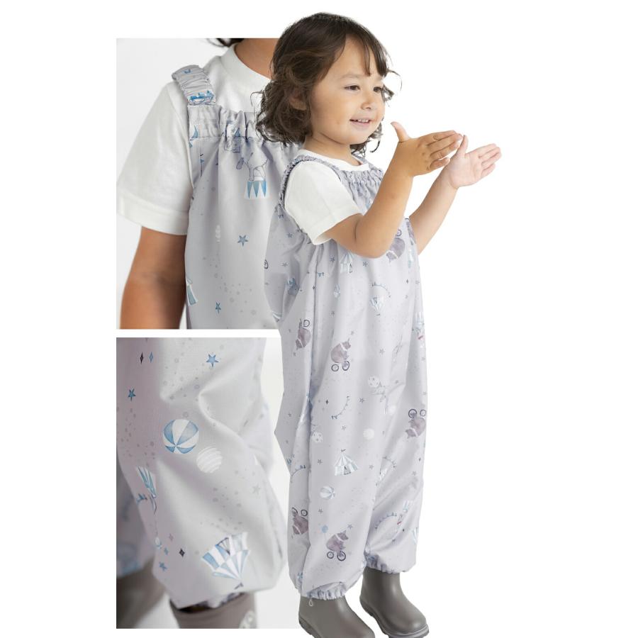 プレイウェア 女の子 90 100 撥水 防水 夏 通気性 赤ちゃん 子供用 キッズ サイズ調節 ベビー プレイウエア 防水 プレーウェア |  | 07