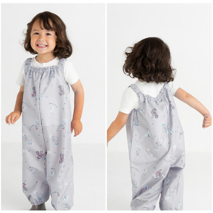 プレイウェア 女の子 90 100 撥水 防水 夏 通気性 赤ちゃん 子供用 キッズ サイズ調節 ベビー プレイウエア 防水 プレーウェア |  | 09