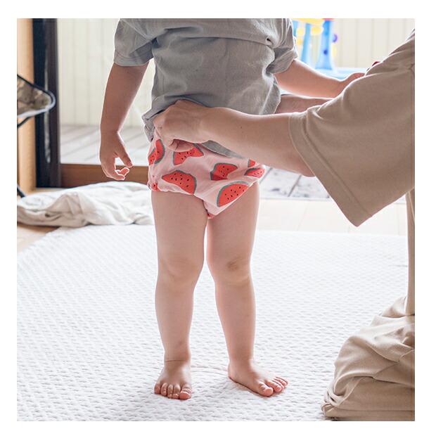 トレーニングパンツ 4枚セット 男の子 女の子 おねしょ パンツ 綿 100% 6重ガーゼ 可愛い コットン 4枚組 布パンツ おねしょ対策 トイトレ トレパン |  | 12
