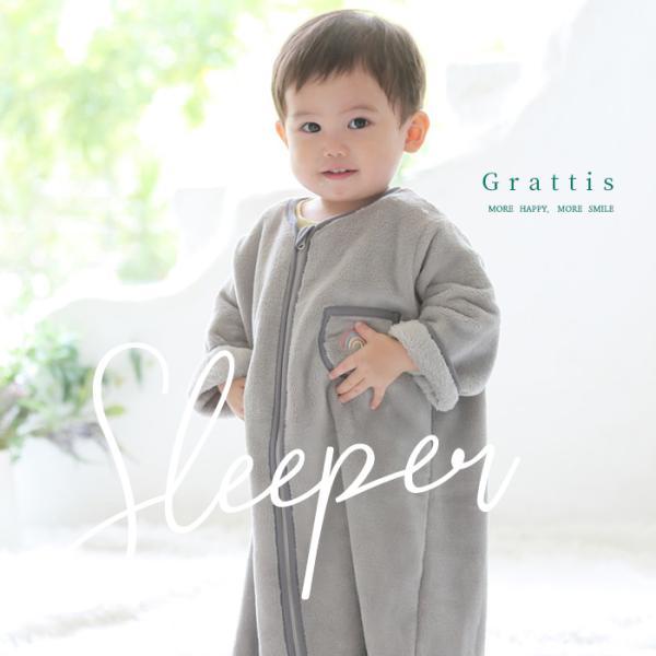 スリーパー ボア レインボー 虹 赤ちゃん フリーススリーパー にじ フリース 袖付き ZIP 着る毛布 ベビー キッズ 子供 秋 冬 低学年 ユニセックス ルームウェア |  | 01