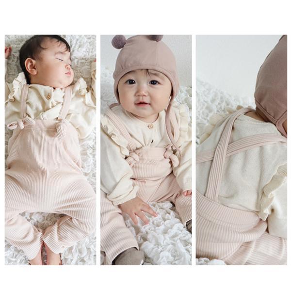 レギンス ベビー キッズ ベビー服 サロペット ベビーレギンス サスペンダー付き リブ 女の子 男の子 子供服  秋 冬 秋冬 オーバーオール | キッズ | 10