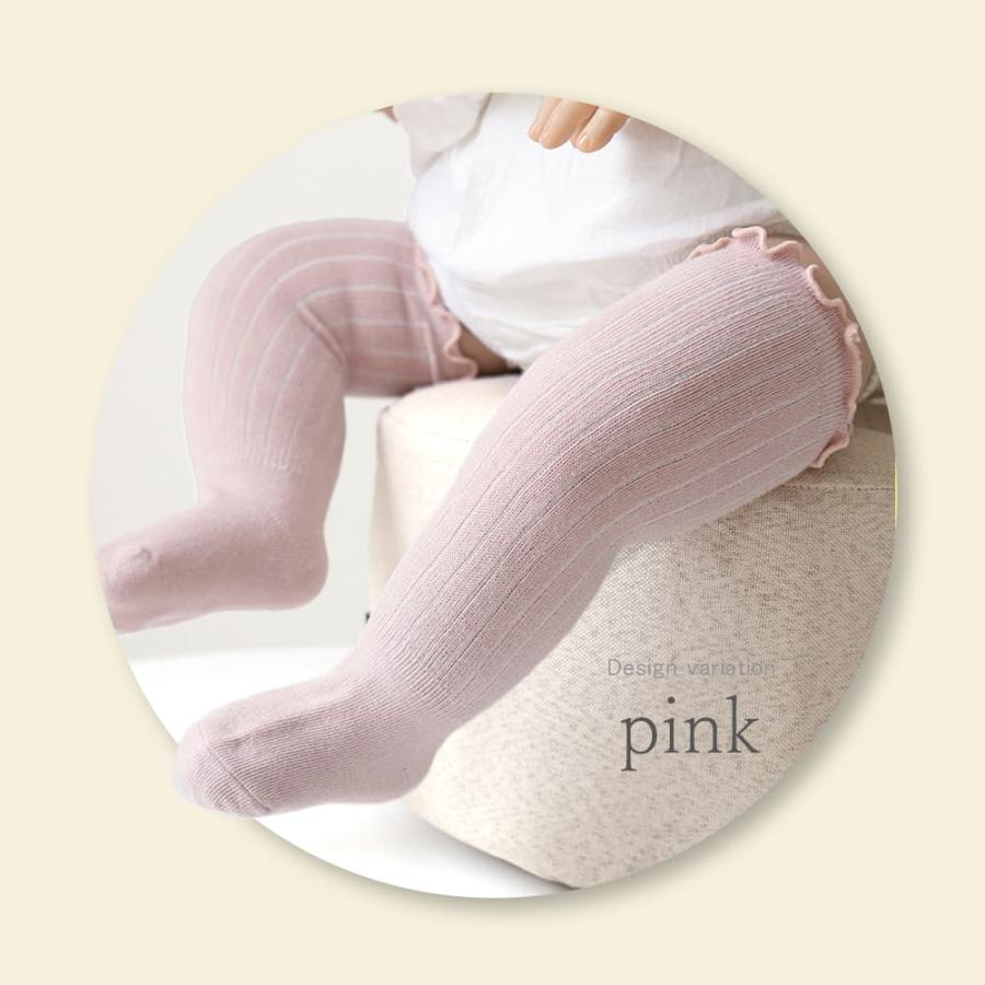 ベビー ハイソックス 靴下 5足 セット 無地 キッズ タイツ フリル 0〜3歳 女の子 男の子 春 秋 冬 新生児 滑り止めなし 子供 ロング ニーハイ くつ下 赤ちゃん |  | 08