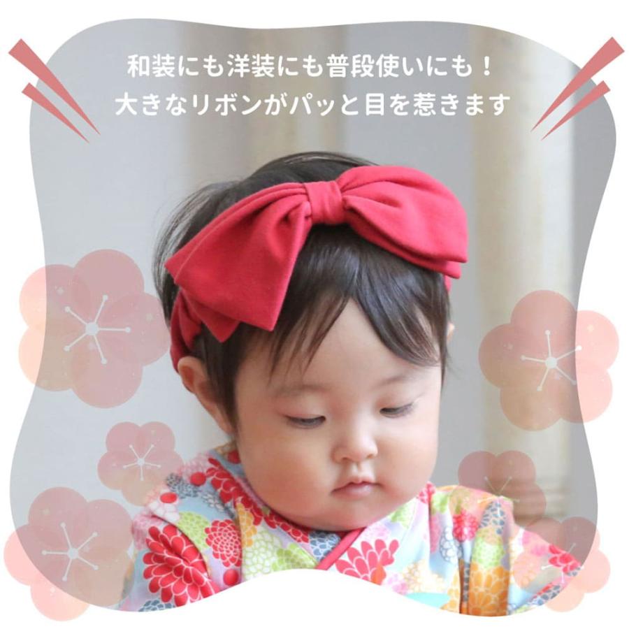 赤ちゃん ベビー 袴 髪飾り リボン ヘアバンド ひなまつり 衣装