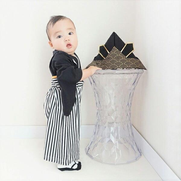 カブト 兜 フェルト 帽子 節句 初節句 端午の節句 衣装 こどもの日 子供の日 男の子 五月人形 袴 ロンパース 和服 着物 七五三 結婚式  袴 ロンパース 男の子 |  | 08