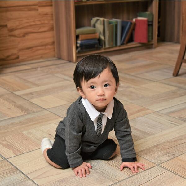 705009 ベビー服 男の子 ベビー フォーマル ロンパース カバーオール セパレート 長袖 スーツ風 入園式 結婚式 お食い初め お宮参り |  | 04