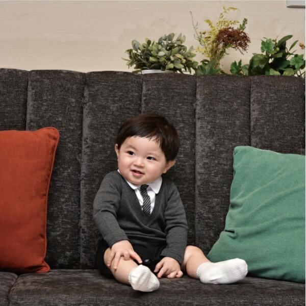 705009 ベビー服 男の子 ベビー フォーマル ロンパース カバーオール セパレート 長袖 スーツ風 入園式 結婚式 お食い初め お宮参り |  | 05