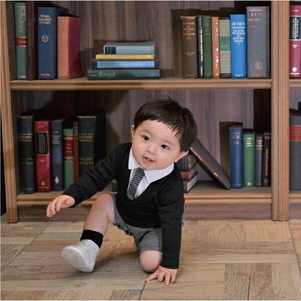 ベビー服 男の子 ベビー フォーマル ロンパース カバーオール セパレート 長袖 スーツ風 入園式 結婚式 お食い初め お宮参り Ma 0029 パーティーショップ Grattis 通販 Yahoo ショッピング