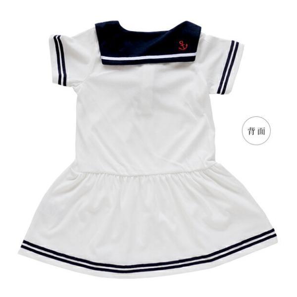 183108 セーラー マリン ワンピース マリンワンピース ワンピ 子供服 女の子 女児 キッズ 新生児 おしゃれ かわいい 服 | MARIN | 14