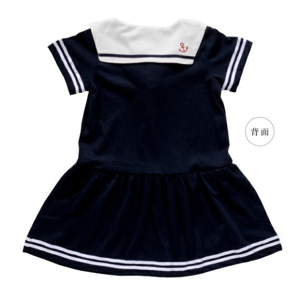 183108 セーラー マリン ワンピース マリンワンピース ワンピ 子供服 女の子 女児 キッズ 新生児 おしゃれ かわいい 服 | MARIN | 16