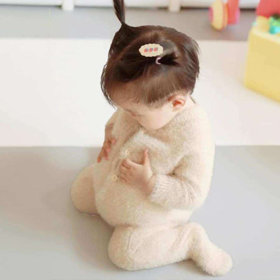 激かわ! くま ロンパース ベビー服 赤ちゃん ベビー 服 帽子 着ぐるみ 冬 カバーオール 足つき 足先まで 60 70 80 90 cm 男の子 女の子 ジャンプスーツ なりきり |  | 12