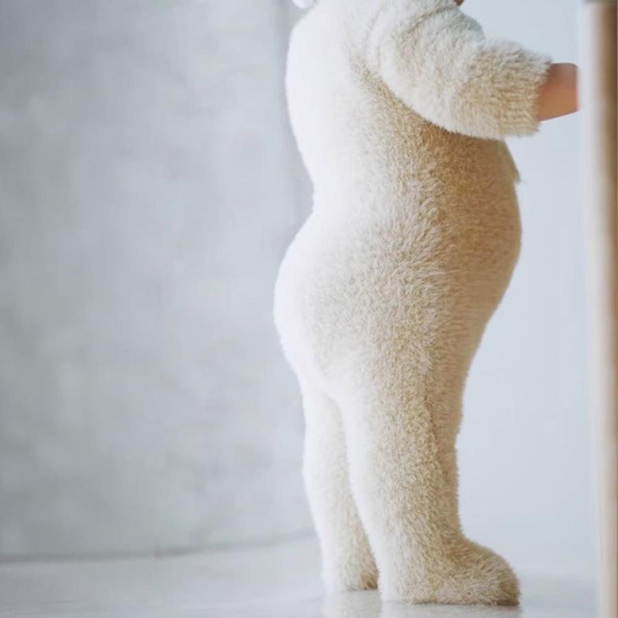 激かわ! くま ロンパース ベビー服 赤ちゃん ベビー 服 帽子 着ぐるみ 冬 カバーオール 足つき 足先まで 60 70 80 90 cm 男の子 女の子 ジャンプスーツ なりきり |  | 03