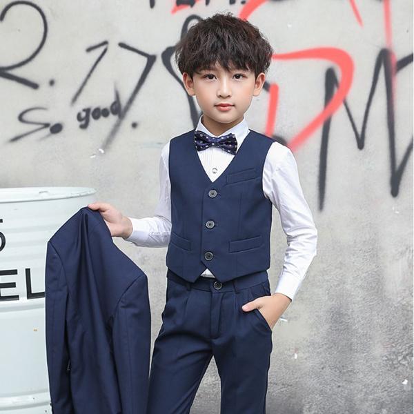 お洒落 ベスト 卒業式 フォーマル フォーマルベスト 男の子 紳士服 無地 ジャケット |  | 06