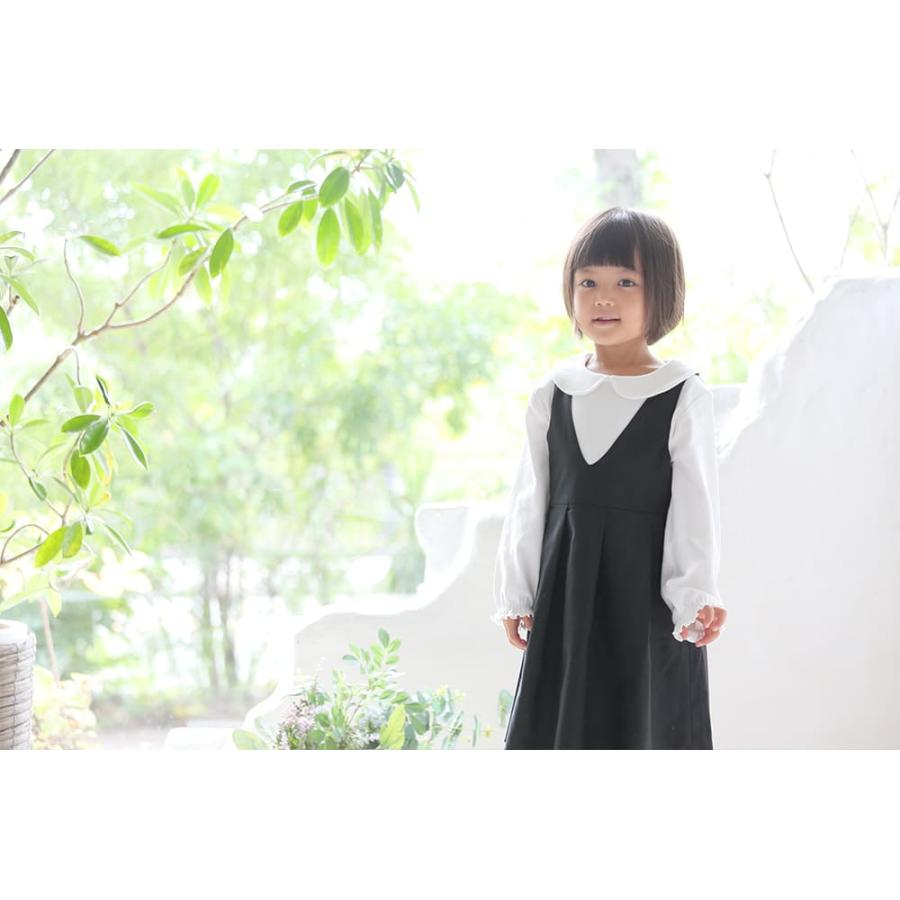 綿100% 白 ブラウス キッズ 半袖 子供 女の子 シャツ 長袖 丸襟 子供服 ポロシャツ スクール 学校 保育園 幼稚園 小学校 フォーマル 服 秋 冬 春 夏 襟付き 女子 |  | 17