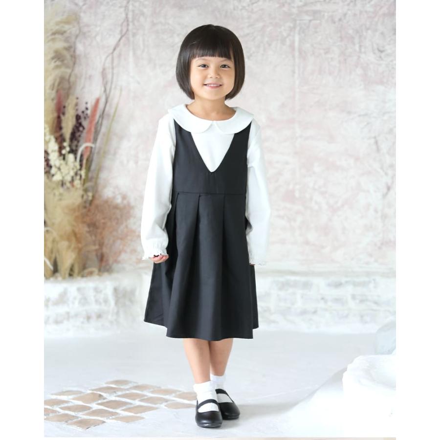 綿100% 白 ブラウス キッズ 半袖 子供 女の子 シャツ 長袖 丸襟 子供服 ポロシャツ スクール 学校 保育園 幼稚園 小学校 フォーマル 服 秋 冬 春 夏 襟付き 女子 |  | 18