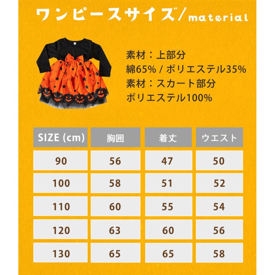 ハロウィン 衣装 子供 女の子 保育園 幼稚園 小学生 コスプレ 仮装 子供 服 キッズ かわいい かぼちゃ おばけ 可愛い 魔女 子ども こども 幼児 女子 女児 |  | 17