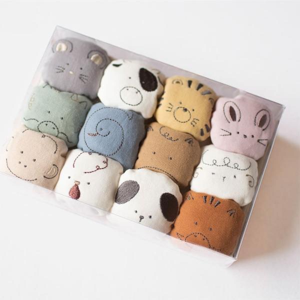 mocmof 干支 お手玉 12個 セット おてだま ベビー 赤ちゃん 子供 キッズ 動物 十二支 飾り 知育玩具 知育 おもちゃ 女の子 男の子 |  | 03