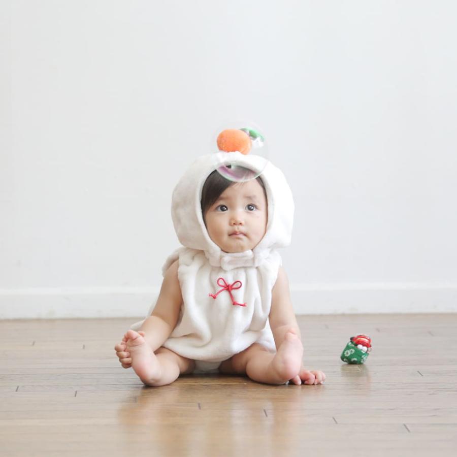 おもち ベビー服 ロンパース 正月 冬 干支 鏡餅 着ぐるみ ブランド 男の子 女の子 サイズ 70 80 新生児 赤ちゃん コスプレ クリスマス 秋冬 年賀状 謹賀新年 |  | 10