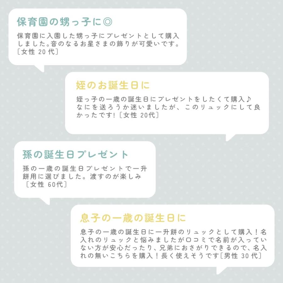 mocmof ベビー リュック 赤ちゃん 女の子 男の子 一升餅 一生餅 一升米 小分け 1歳 1才 2歳 3歳 4歳 キッズ 子供 子ども リュックサック バックパック 天使の羽 |  | 05