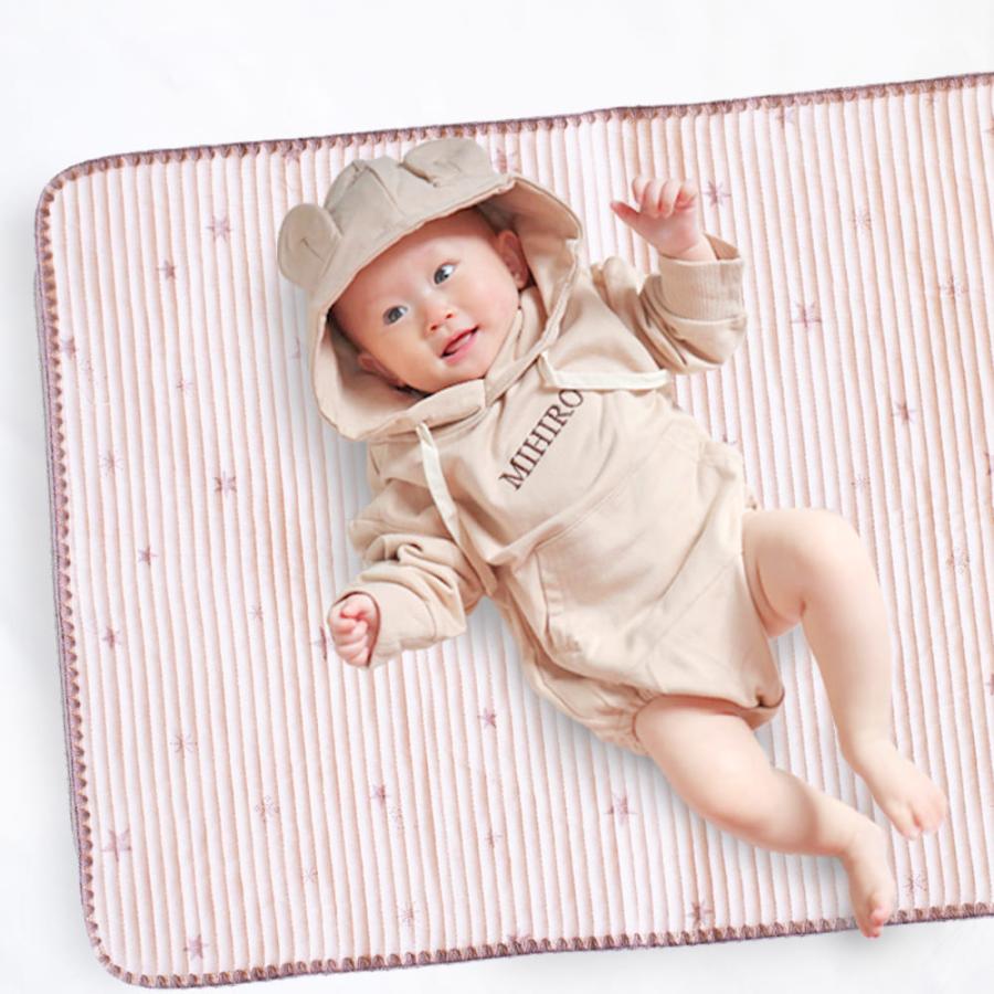mocmof 綿100% 100cm ベビー お昼寝 イブル マット イブルケット ベビーケット キルトマット プレイマット イブル ガーゼ タオルケット ベビーカー ブランケット |  | 14
